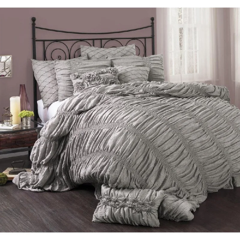 King - size comforters to fit large king - sized beds perfectlyLush Decor Madelynn 3-piece Comforter Set