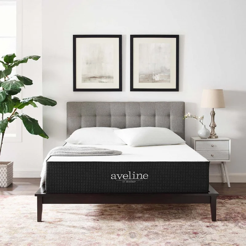 Natural latex and organic cotton blend mattressesModway Aveline 12" Gel Infused Memory Foam Twin Mattress