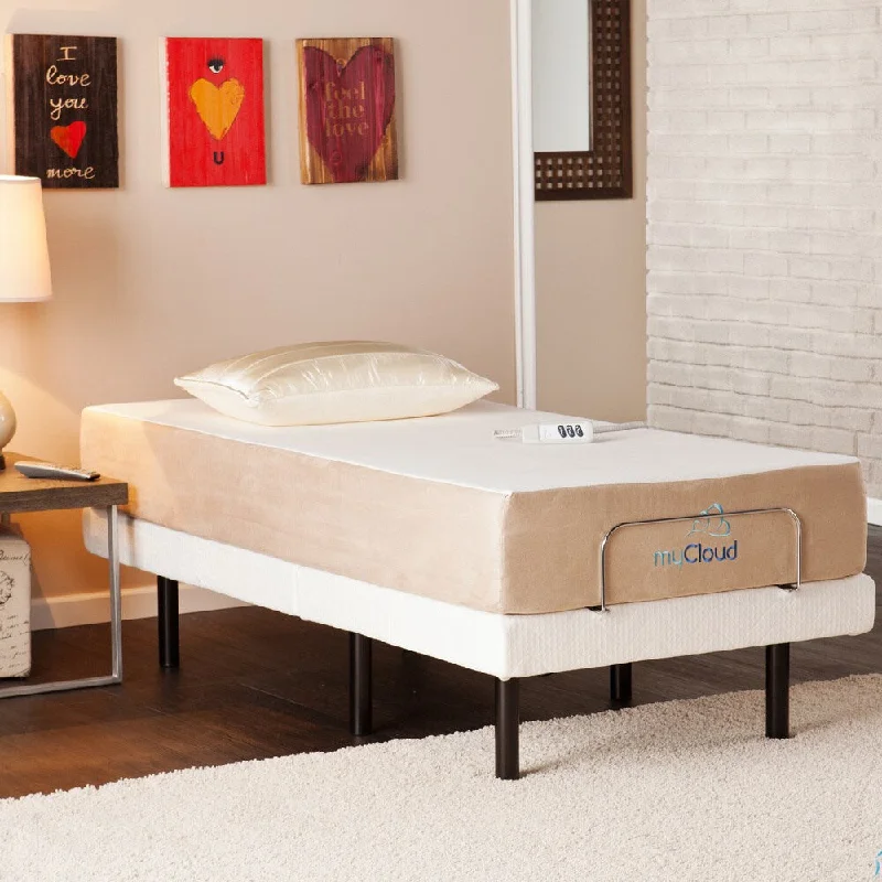 Polyester - foam mattresses for budget - friendly optionsmyCloud Gel Infused Memory Foam 10-inch Twin XL-Size Mattress