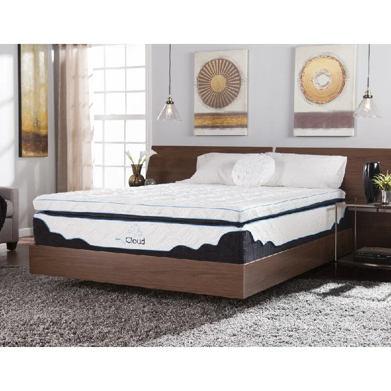 Queen - size mattresses for couples and standard bedroomsmyCloud Nimbus 14-inch Twin-size Gel Memory Foam Mattress