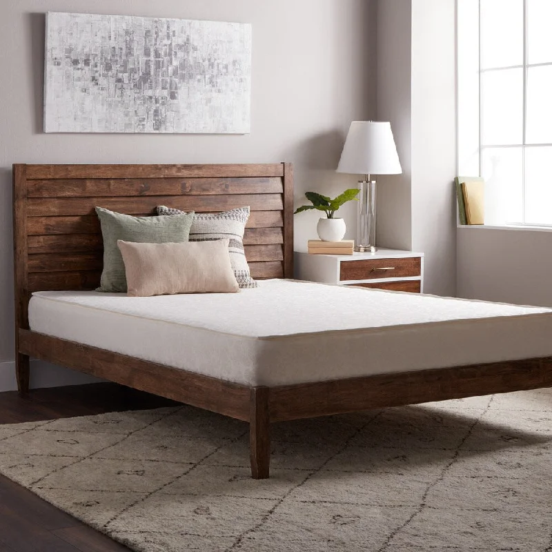 Hybrid mattresses combining foam and innerspring technologySelect Luxury 8-inch Airflow Double-sided Foam Mattress