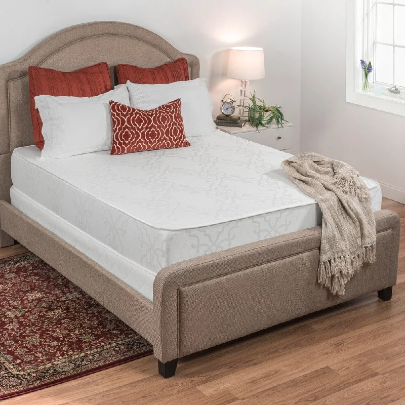 Hybrid mattresses combining foam and innerspring technologySelect Luxury Reversible Medium Firm 10-inch Cal King-size Foam Mattress