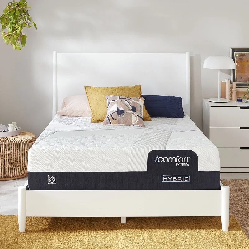 Innerspring mattresses with coil counts for supportSerta iComfort CF 1000 12 inch Hybrid Medium Mattress