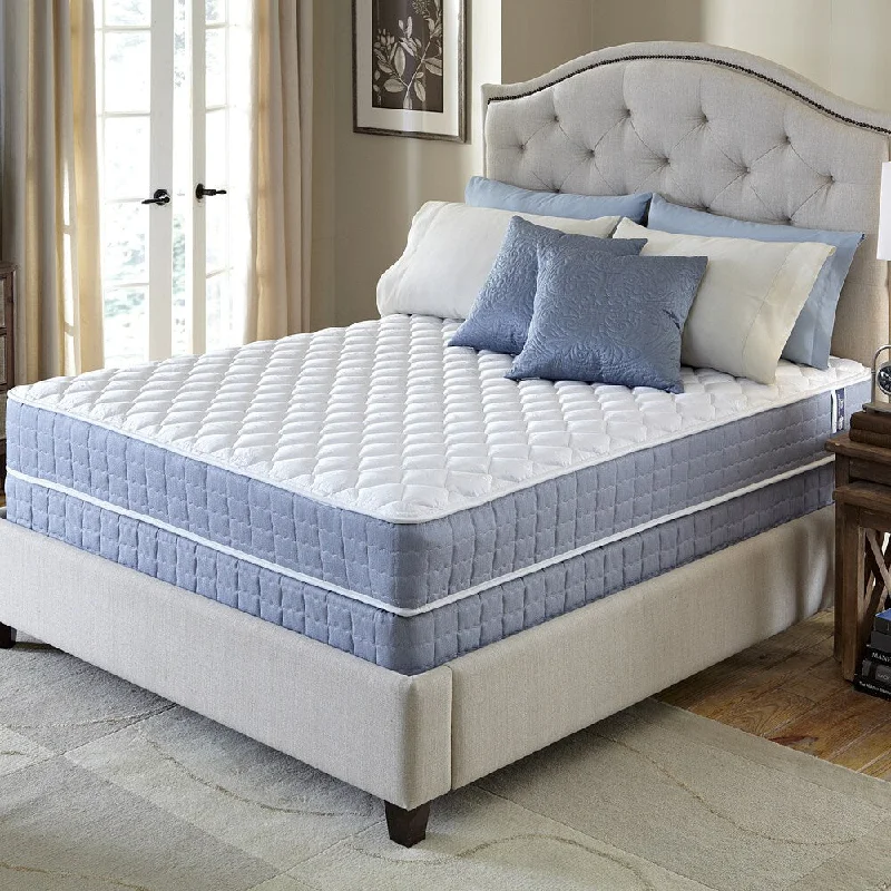 Latex mattresses with natural bounce and breathabilitySerta Revival Plush Queen-size Mattress and Foundation Set