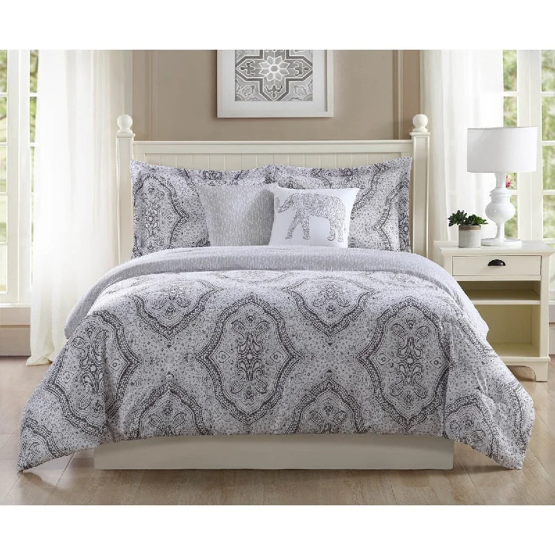 Silk - filled comforters for a luxurious and smooth touchStudio 17 Kyra 5-Piece Comforter Set