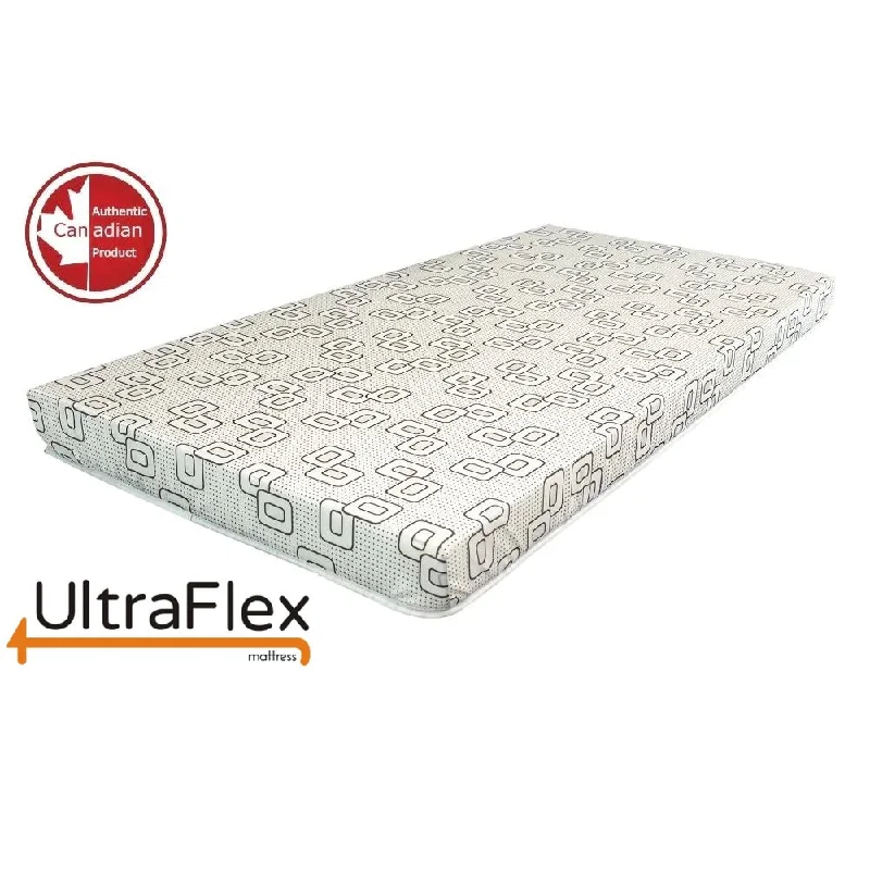 Hybrid mattresses combining foam and innerspring technologyUltraFlex DIVINE Premium High Density Medium Foam, Double-sided Mattress (Made in Canada)