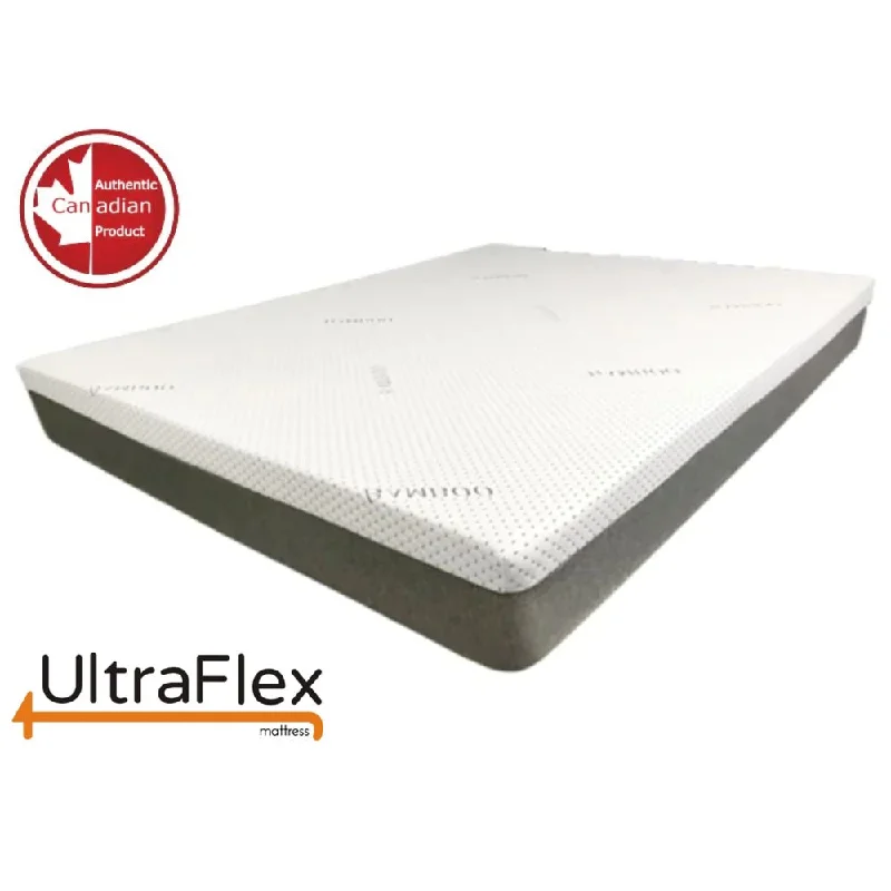 Polyester - foam mattresses for budget - friendly optionsUltraFlex DREAMER Orthopedic, Cool Gel Memory Foam, Eco-friendly Mattress (Made in Canada)