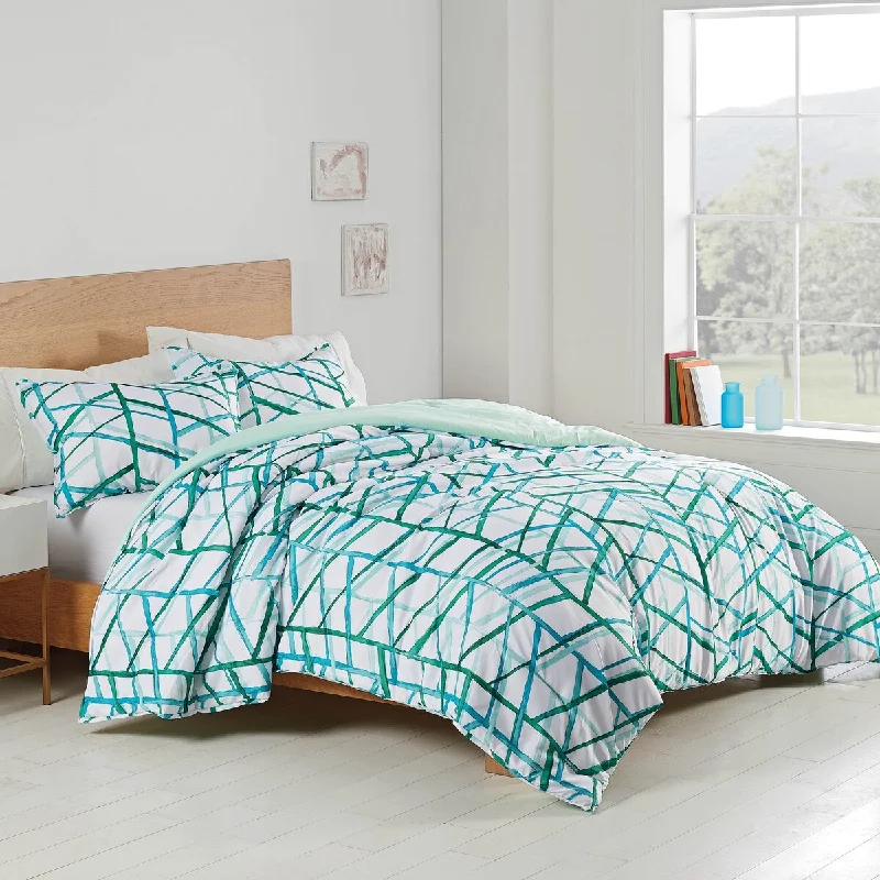 Microfiber - filled comforters that are lightweight and easy to care forUtica Wild Thing Recycled Microfiber Comforter Set